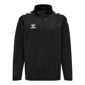 Hummel Mens Core XK Polyester Half Zip Sweatshirt / Black